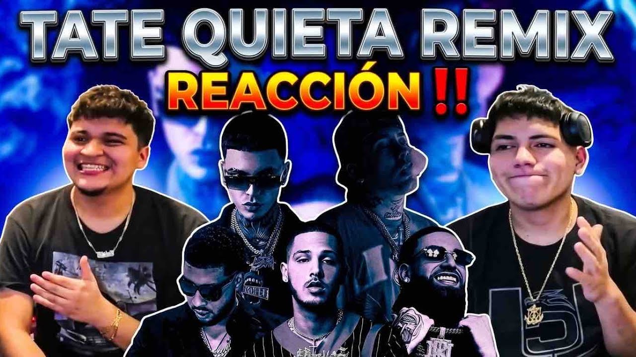 TATE QUIETA NECESITABA EL REMIX⁉️ REACCIÓN A TATE QUIERA REMIX !! | Los Bos! 