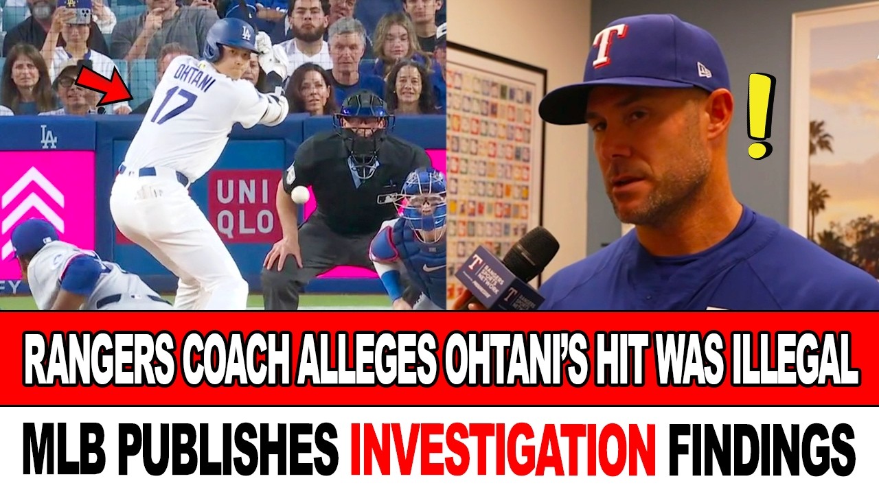 BREAKING! Rangers Coach Claims Ohtani&rsquo;s Home Run Was Illegal! MLB Publishes Investigation Findings