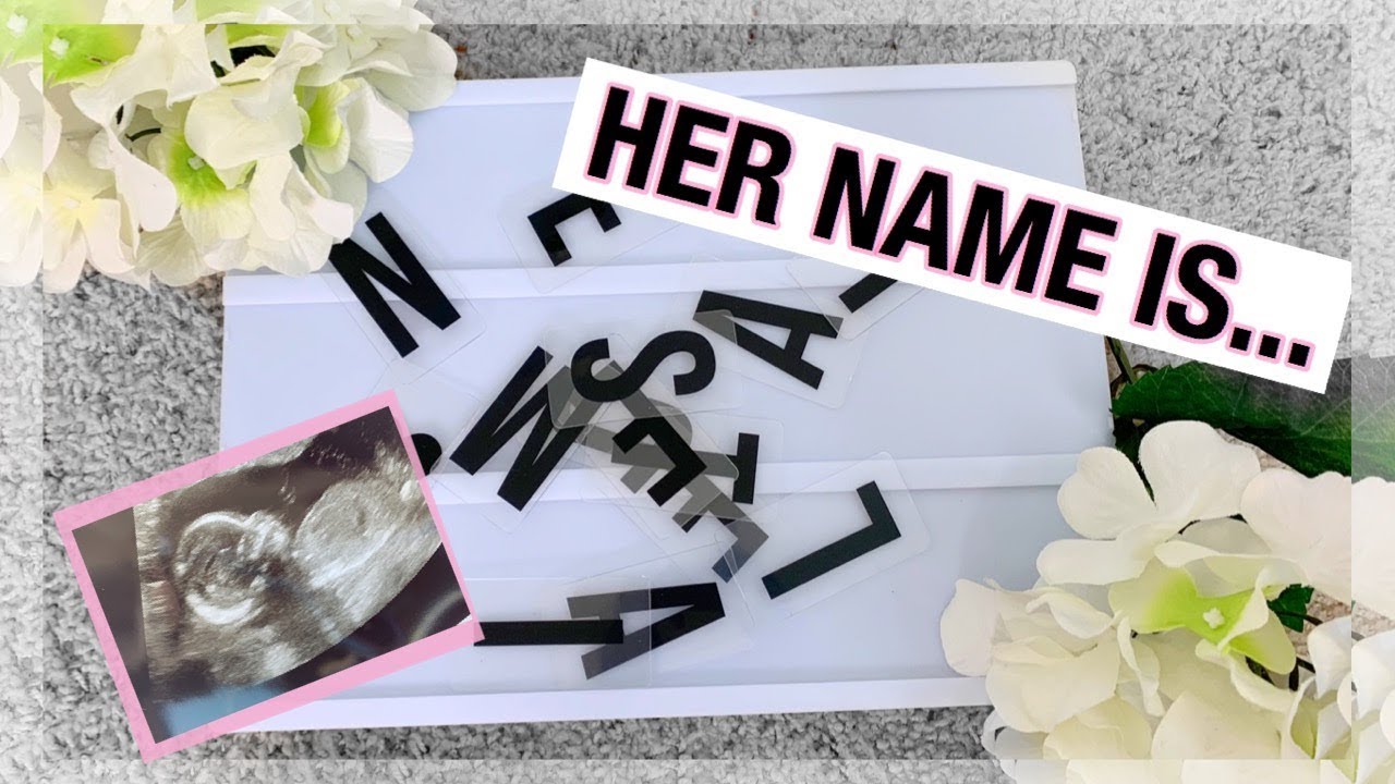 BABY NAMES I LOVE BUT WON'T BE USING + BABY NAME REVEAL