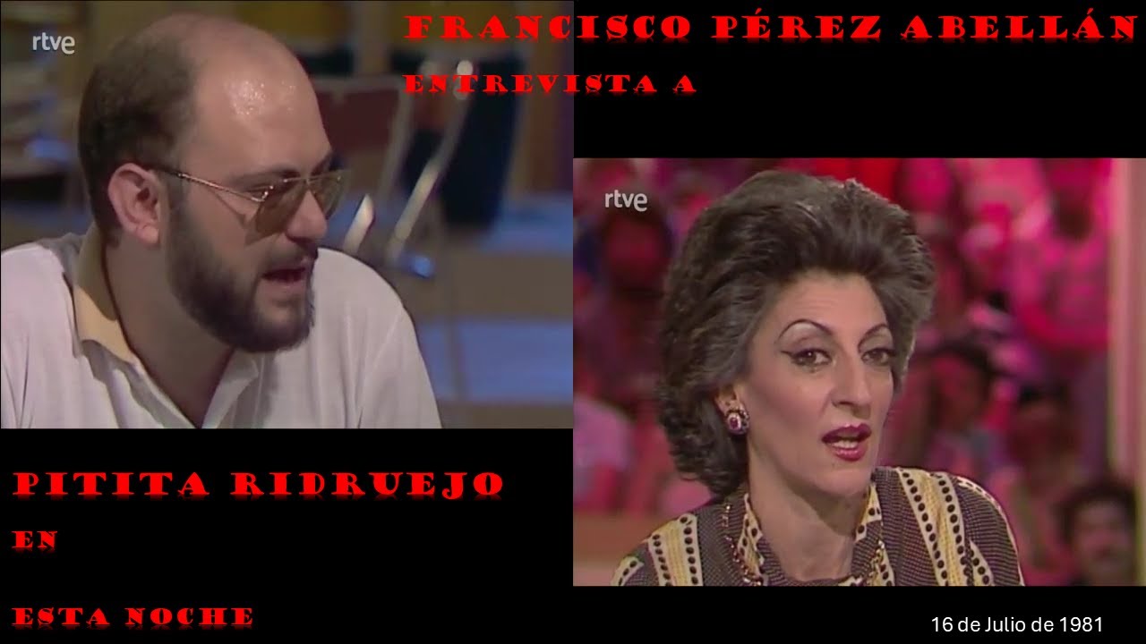 1981 0716 Francisco Pérez Abellán  entrevista a Pitita Ridruejo