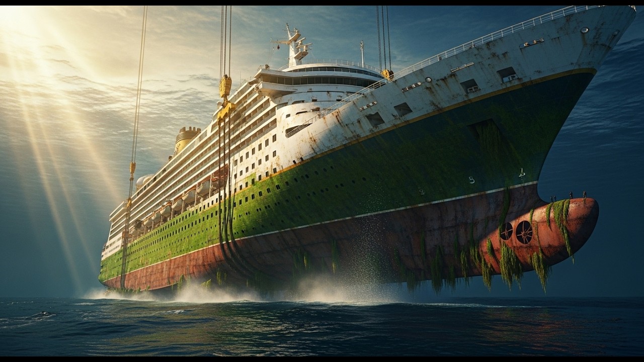 I Bought a GIANT Abandoned Cruise Ship for $2,500... Then Turned It Into a $2 BILLION Luxury Beast