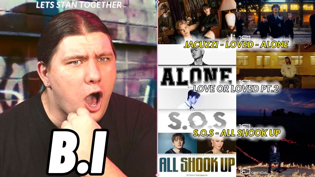 ID REACTION | B.I (비아이) Love or Loved Pt.2 (Loved, Alone, S.OS, All Shook Up) & James Reid - Jacuzzi