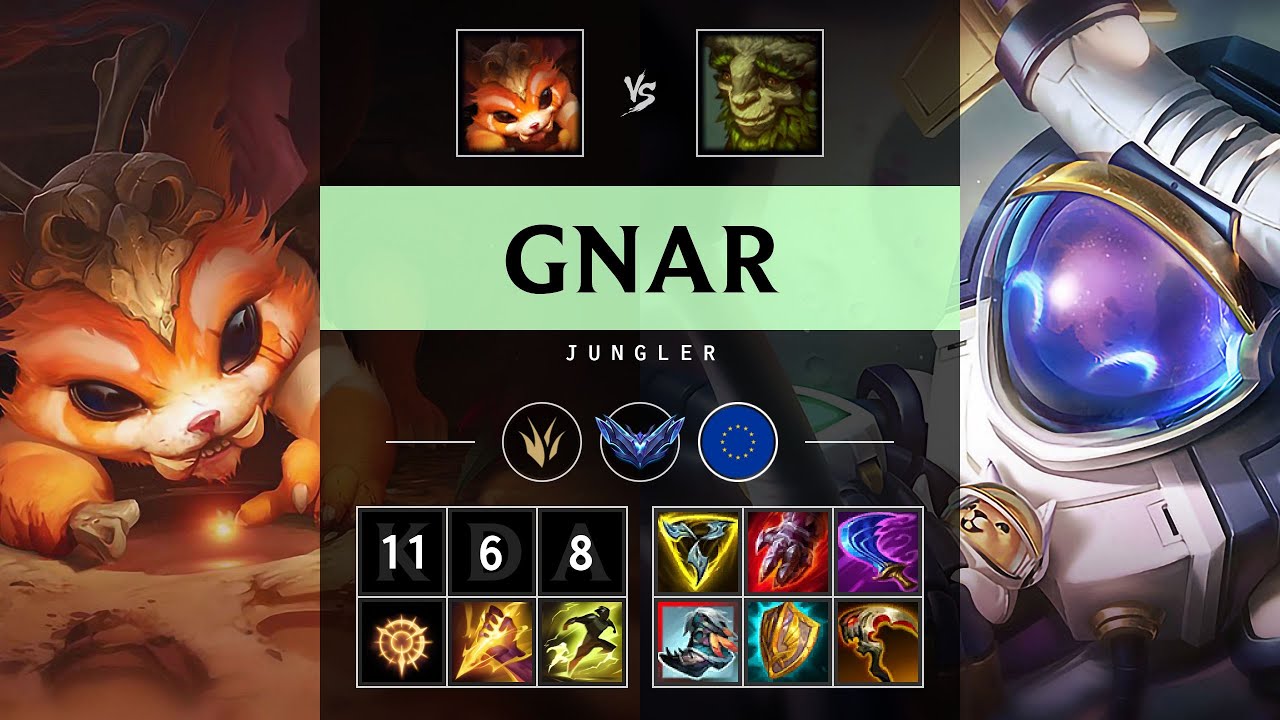 Gnar Jungle vs Ivern - EUW Diamond Patch 25.20