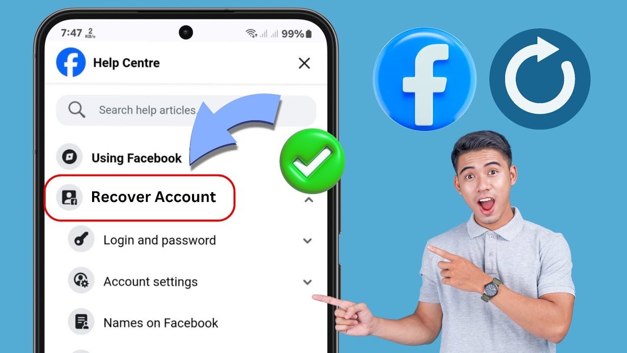 Comment r&eacute;cup&eacute;rer un compte Facebook d&eacute;finitivement supprim&eacute; (2025)
