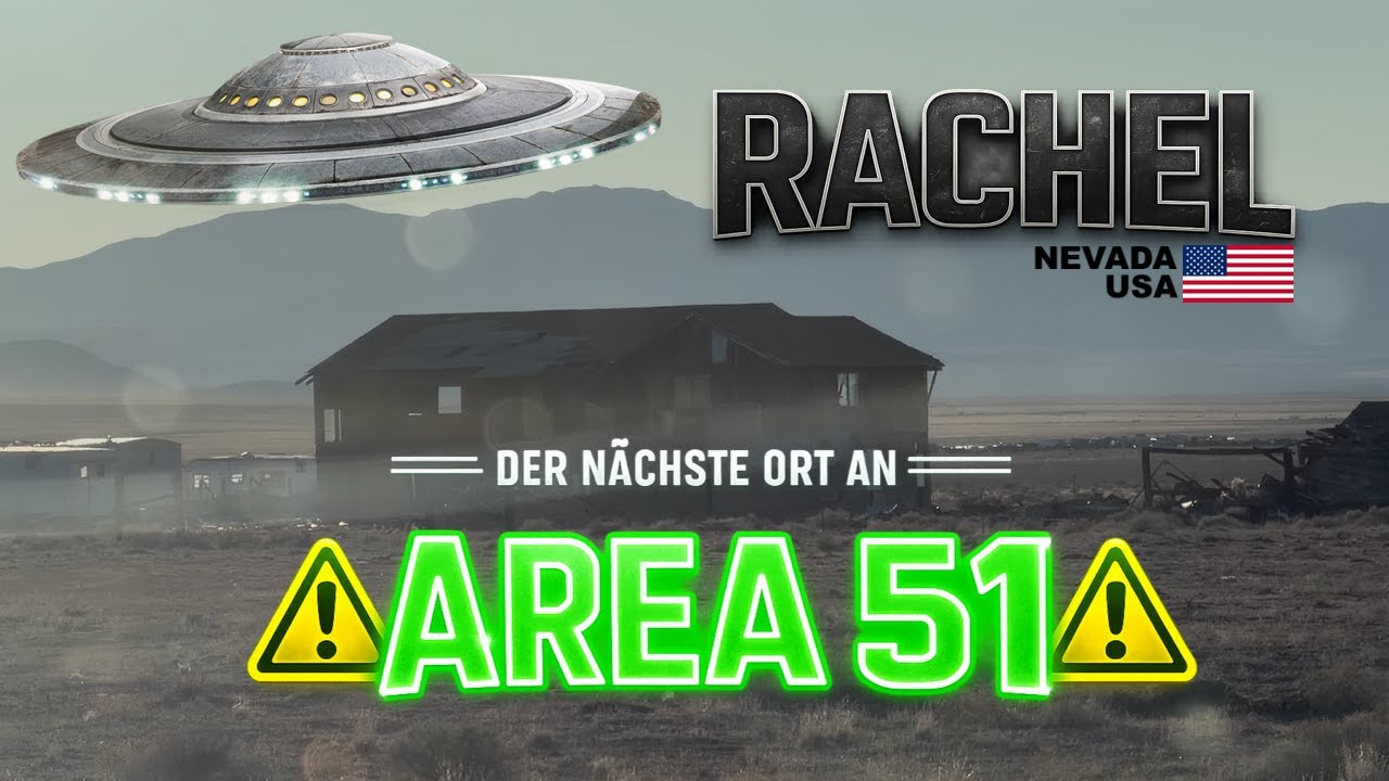 ⚠️ AREA 51 ⚠️ - TOUR durch RACHEL 🛸 - Der Ort direkt vor dem BACKGATE 👽