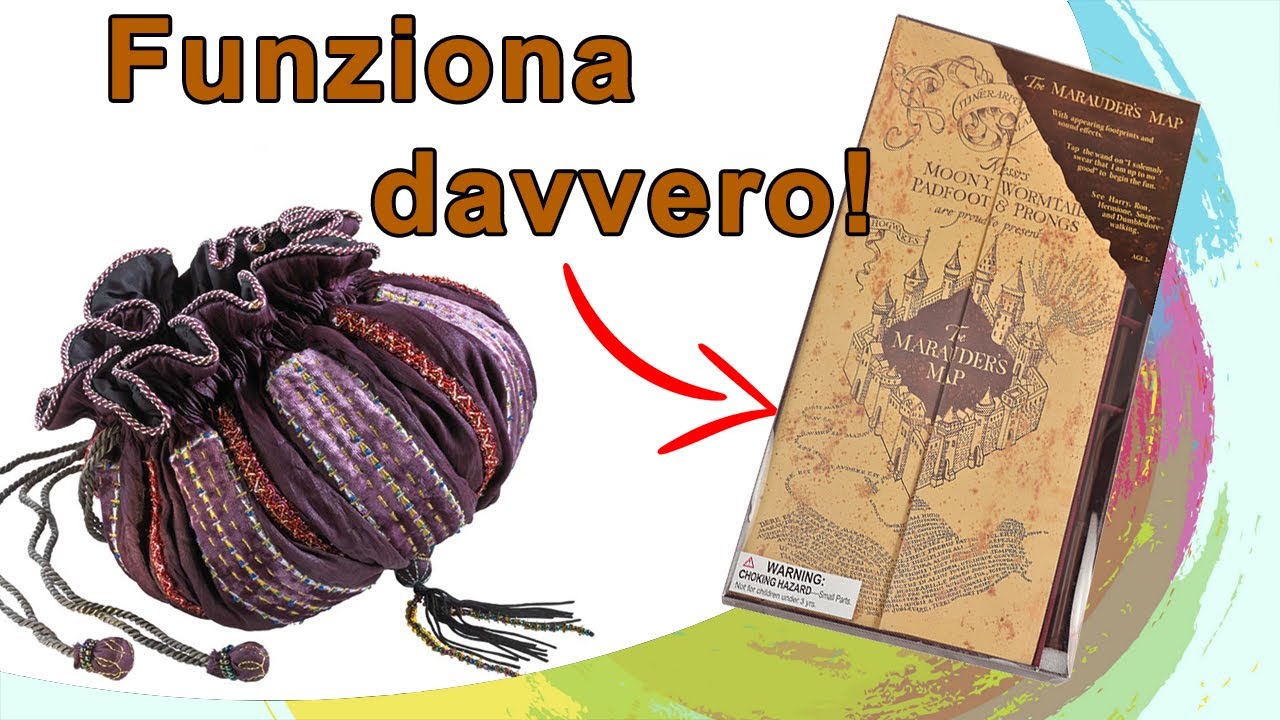 LA MAPPA DEL MALANDRINO INTERATTIVA E LA BORSA DI HERMIONE - VALGONO LA SPESA?