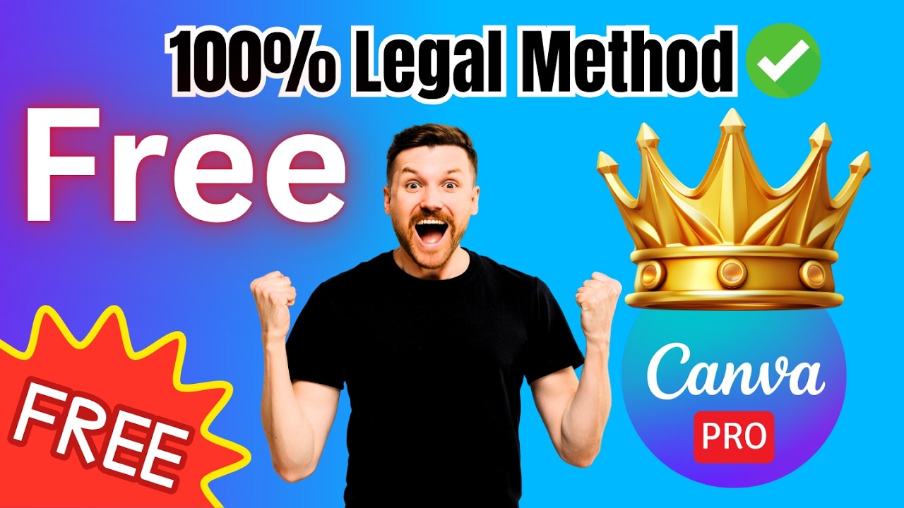 How to Get Canva Pro FREE Legally (Free) 2025 Methods