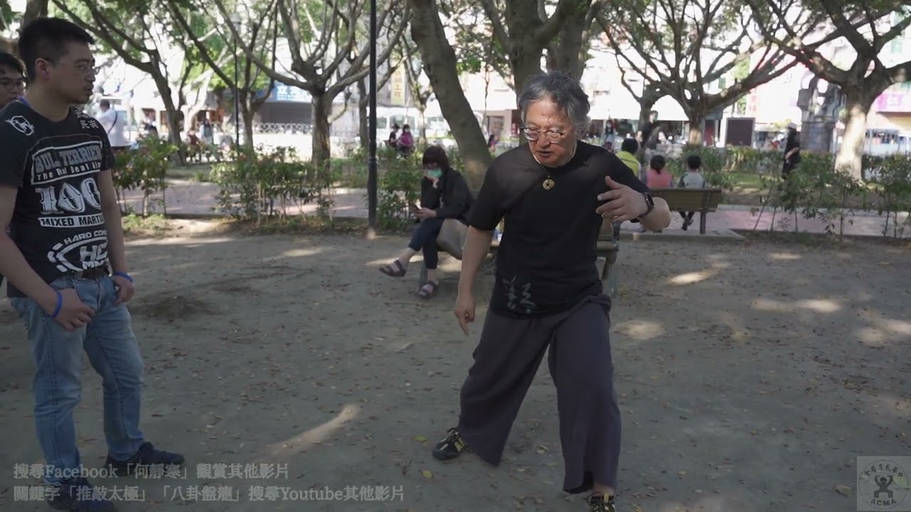 【何靜寒老師】【20220312(05)】抽胯提腿的方式，拔腿的動力與方向與結構的力量相合才能稳定，肢跟體需合住，國術踢腿不過腰，身體不後傾，目的還需保持雙手的使用，牽涉力量是否為整，用腿是否影響到手