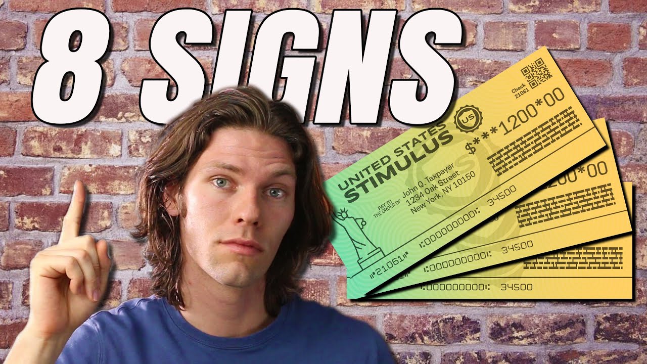 8 Signs a Second Stimulus Check is Coming.