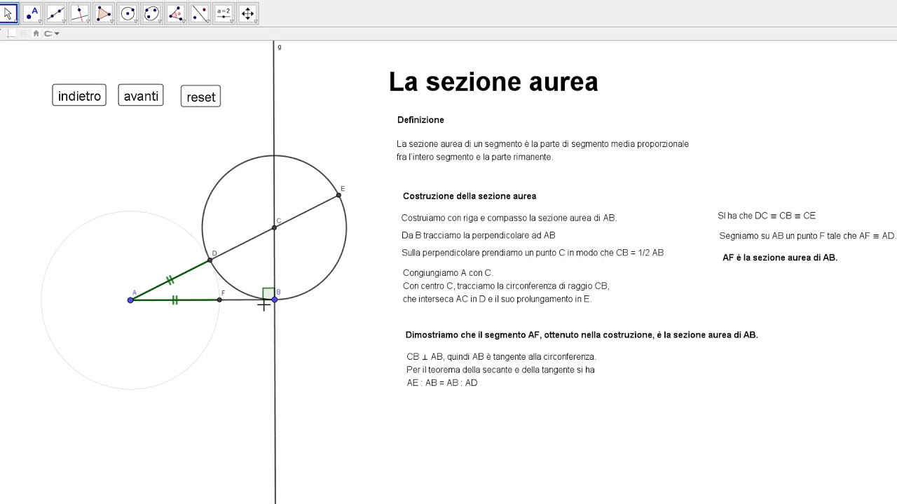 La sezione aurea