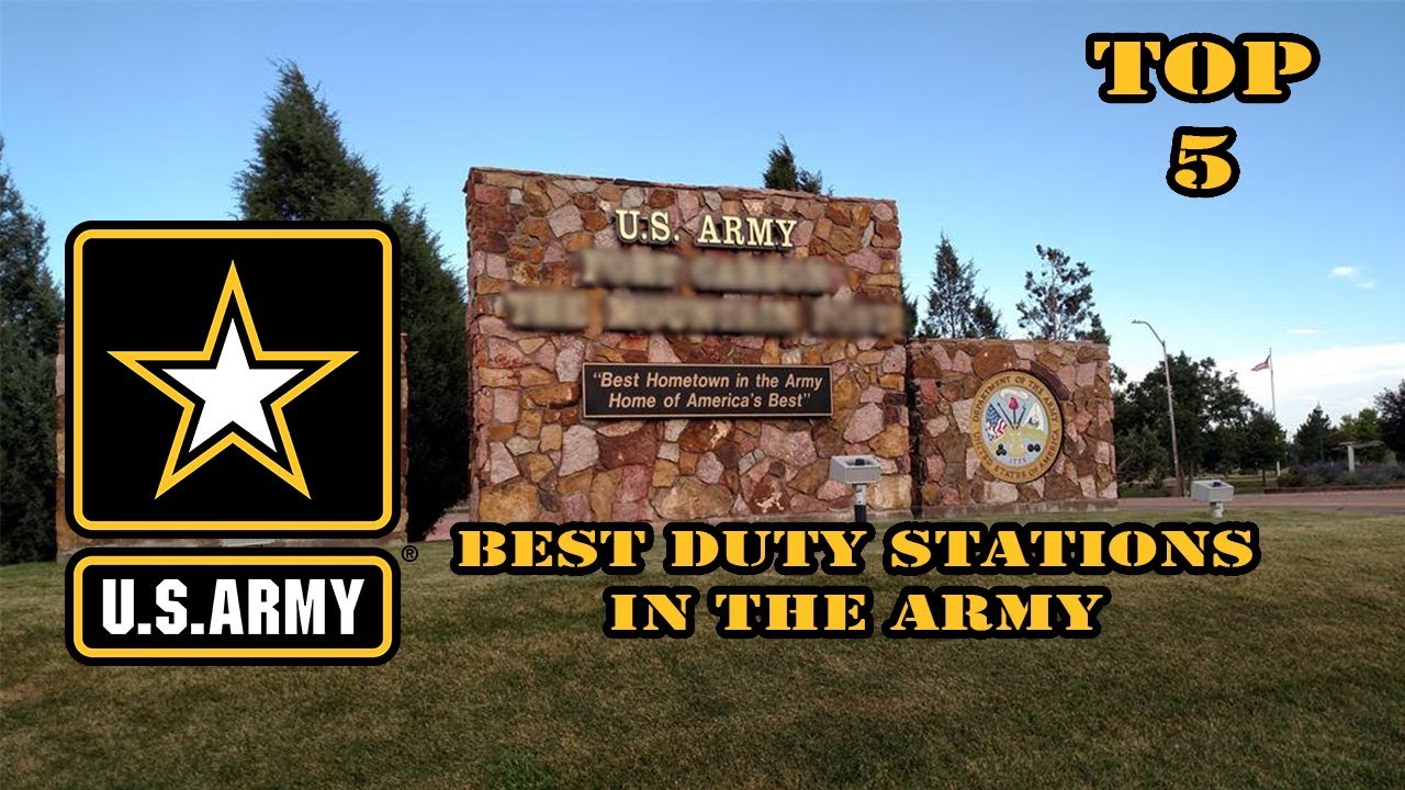 5 best Army duty stations