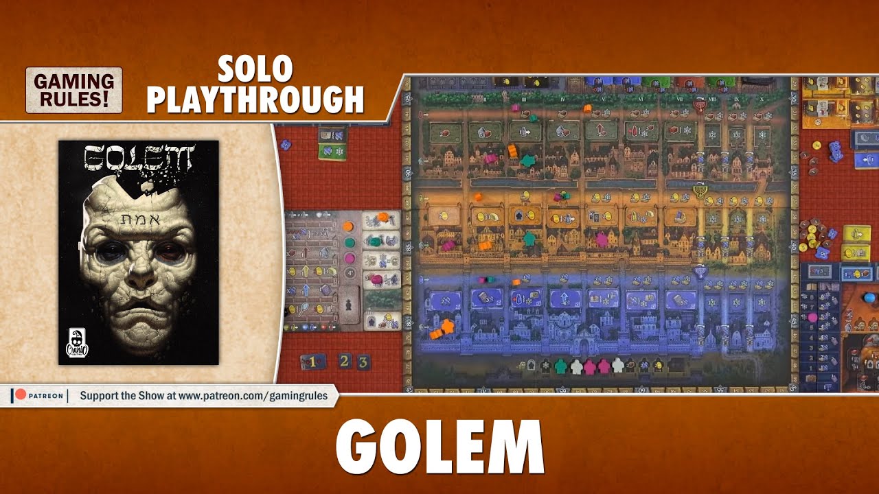 Golem - Solo Playthrough