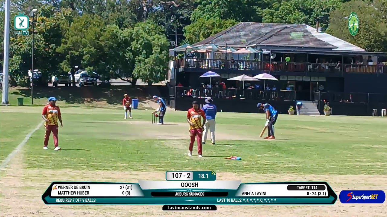 Ooosh vs Joburg SunAces  | Sandton | South Africa