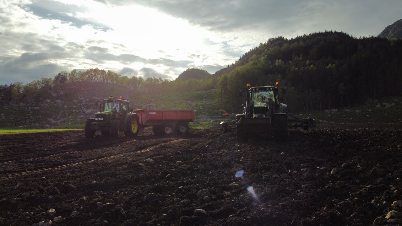 Steinhenting med Elho Scorpion 550