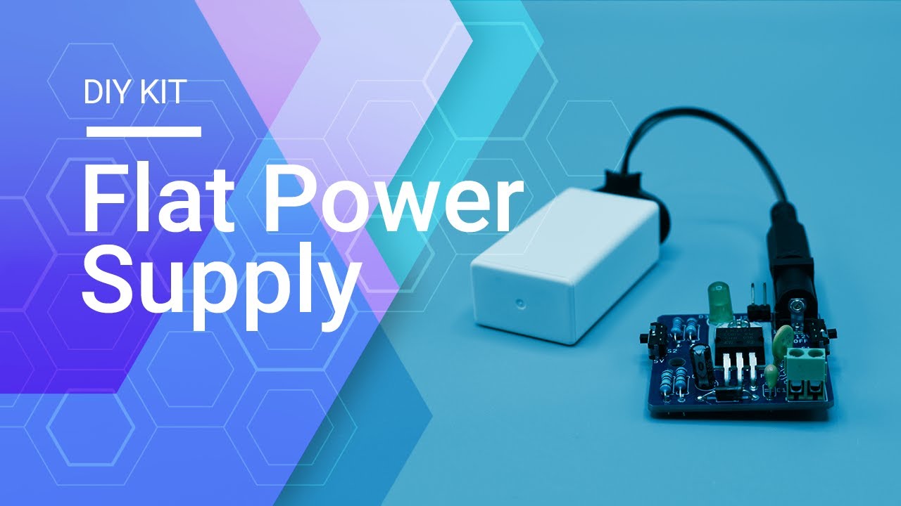 How to build and use the 5v Power Supply Kit (but only flatter!)
