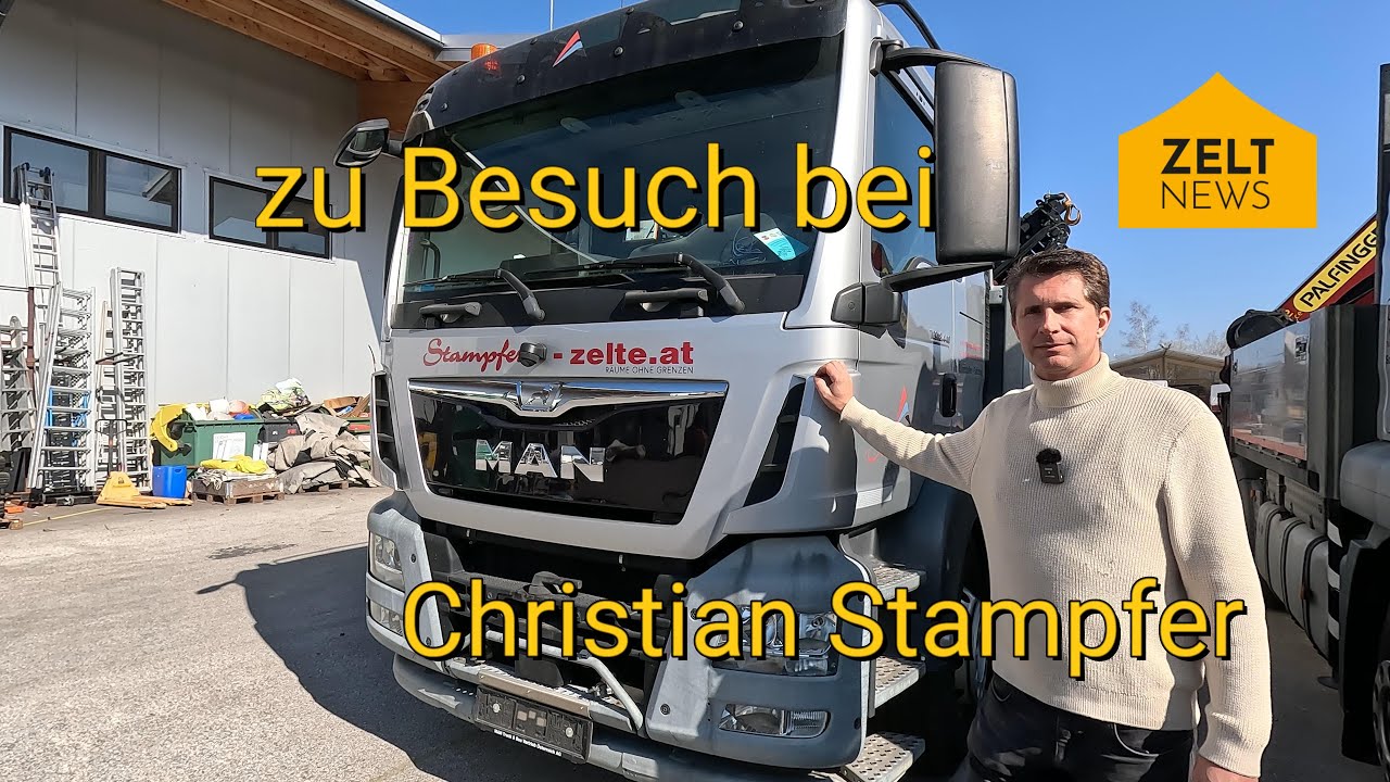 ZeltNews  zu Besuch bei Stampfer Zelte.