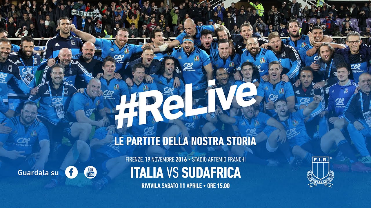 ReLive: Italia v Sudafrica, 2016, Firenze Stadio Franchi