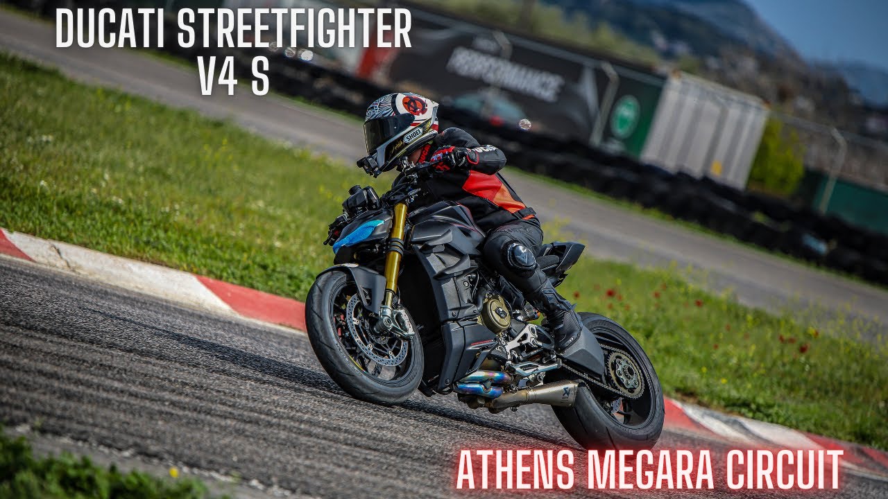 Ducati Streetfighter V4 S - Megara Track Day - Ο V4 δίνει ρεσιτάλ
