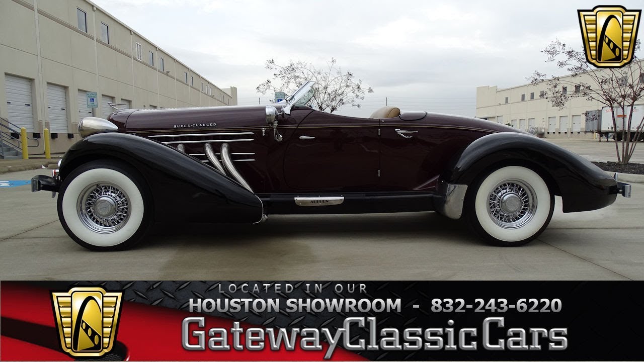 1936 Auburn Speedster Replica #1083-HOU Gateway Classic Cars of Houston