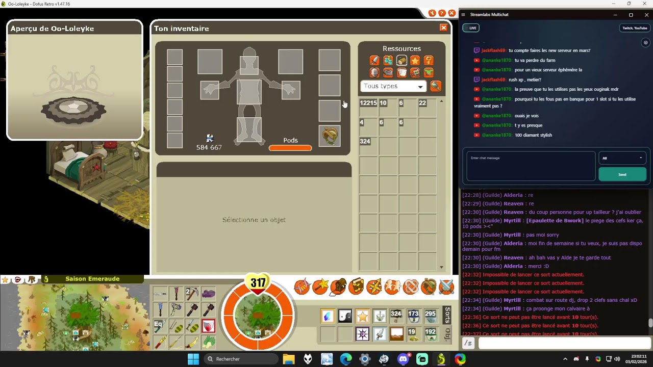 farm kamas boune #dofusRetro