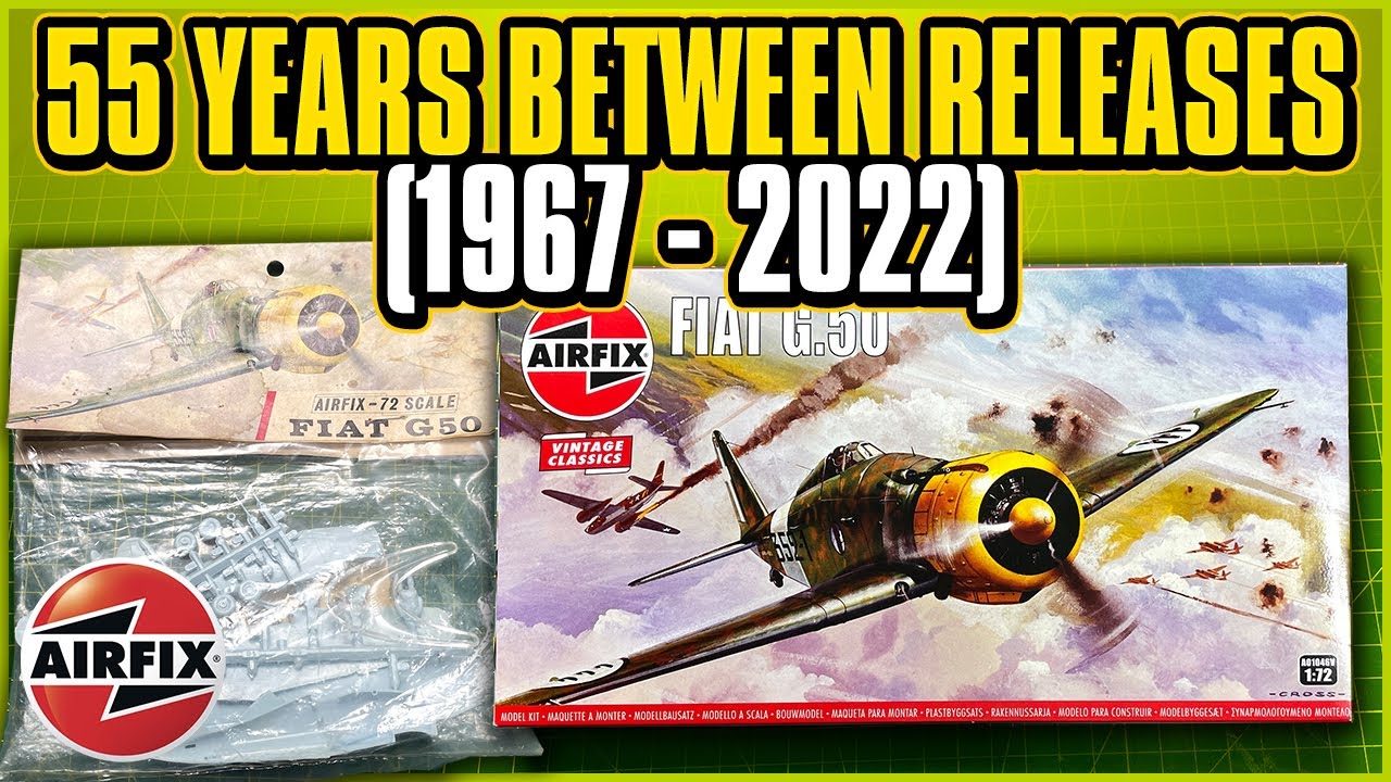 AIRFIX FIAT G.50 VINTAGE CLASSIC OLD AND NEW RELEASE 1/72 SCALE RELEASE 2022
