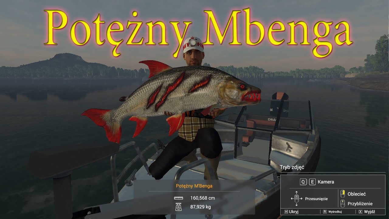 Fishing Planet: Potężny M`benga ryba potwór z Kongo