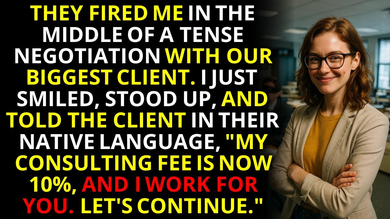 She Outsmarted the Executive Who Fired Her Mid-Deal 💼 | Corporate Betrayal Exposed