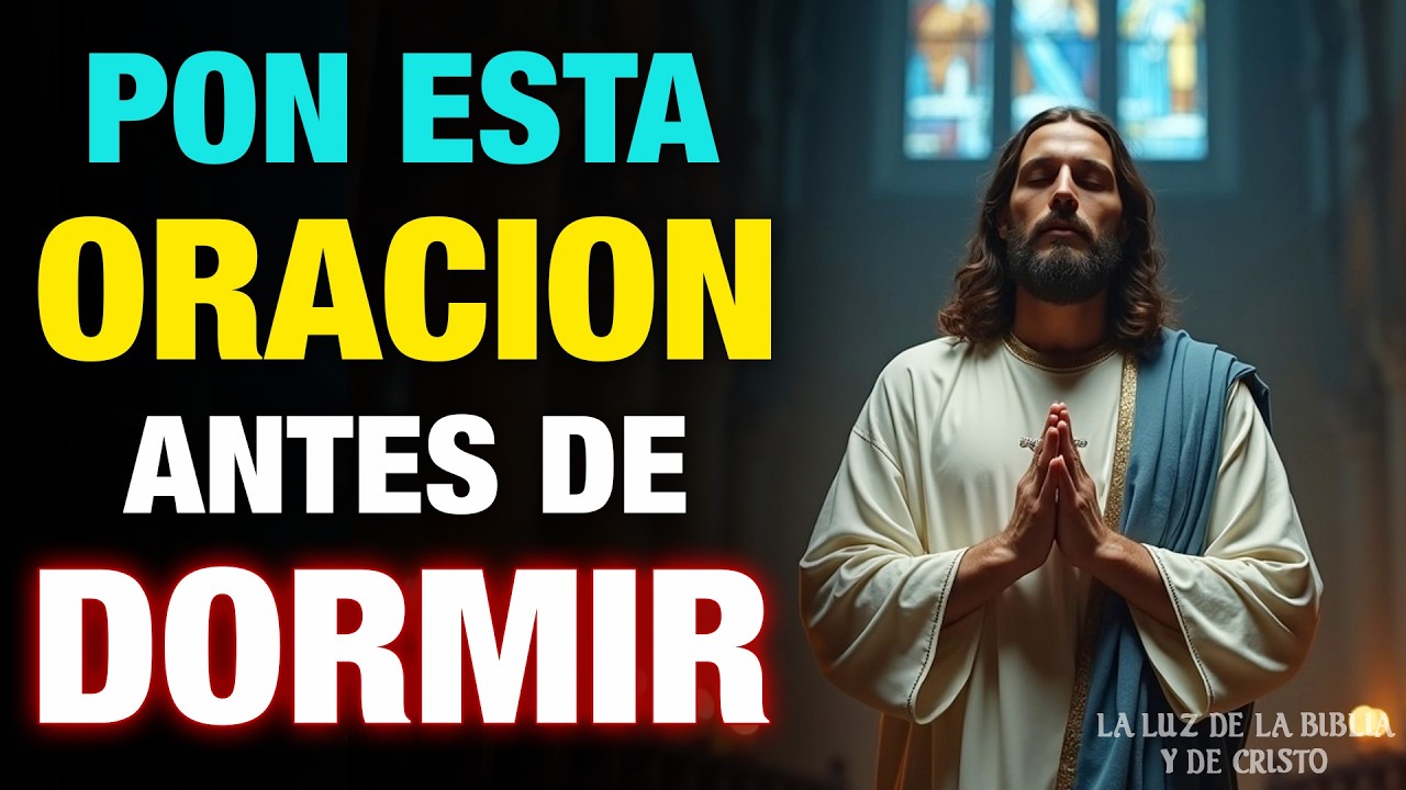 🙏🌙 PON ESTA ORACIÓN Y “ENTRÉGALE TU NOCHE A DIOS”✨🕊️