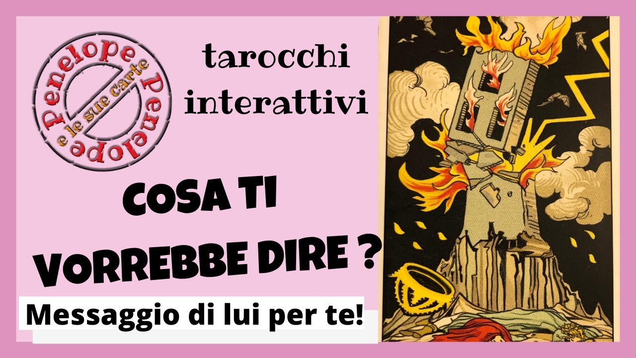 COSA TI VORREBBE DIRE? Un messaggio di lui per te 🔮Scegli una carta🔮Tarocchi e amore💋☘️