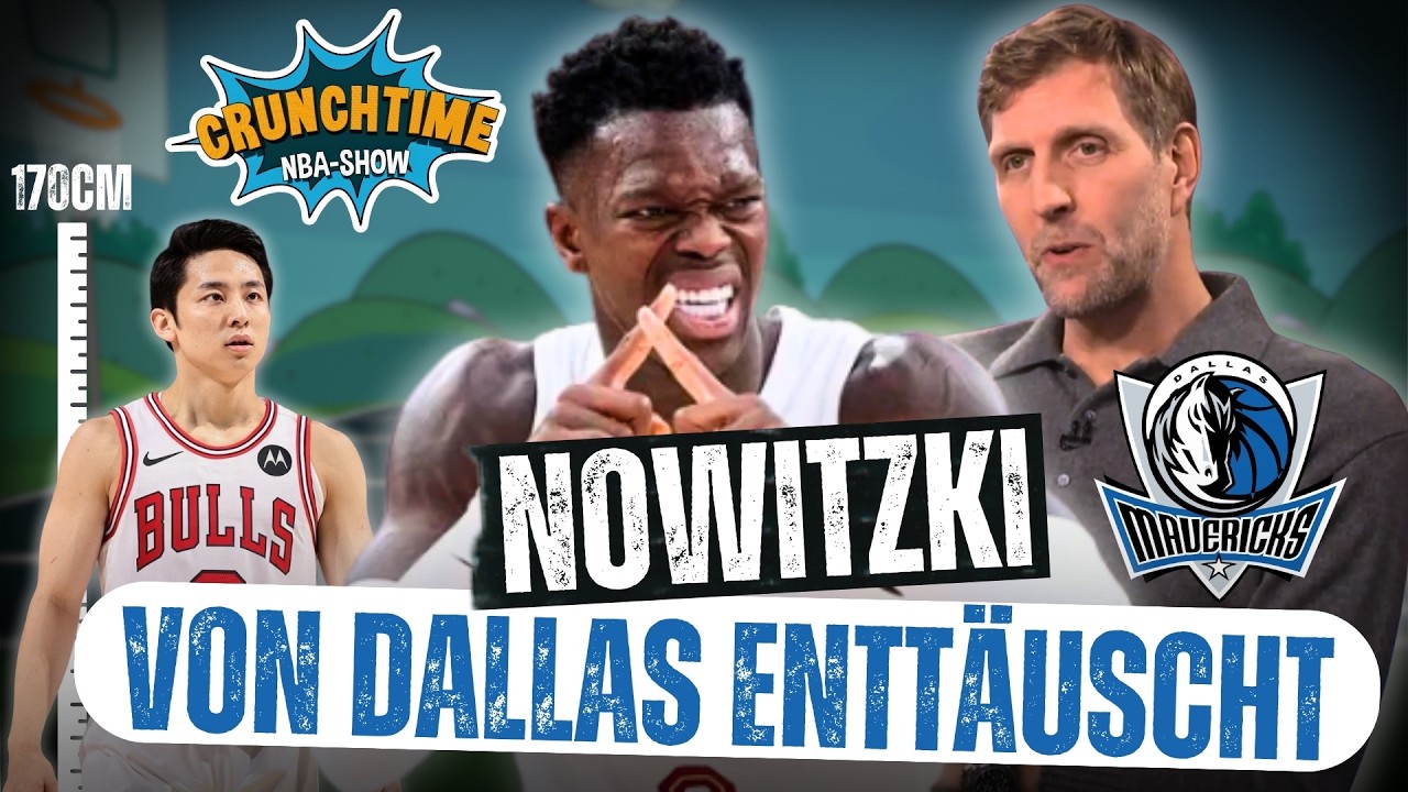 Nowitzki von Mavs enttäuscht! 😤 Schröder jagt traurigen Rekord & Yuki-Mania | Crunchtime NBA Show