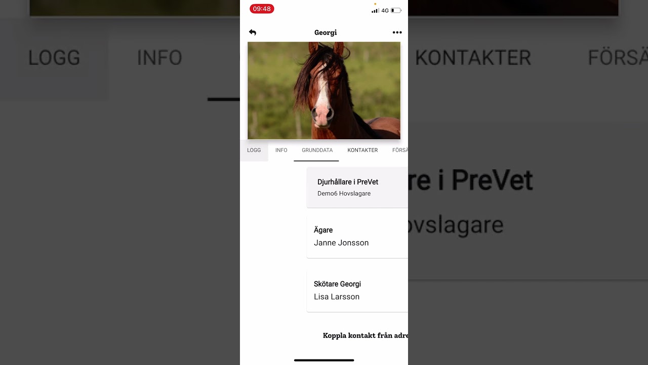 PreVet Hov demo