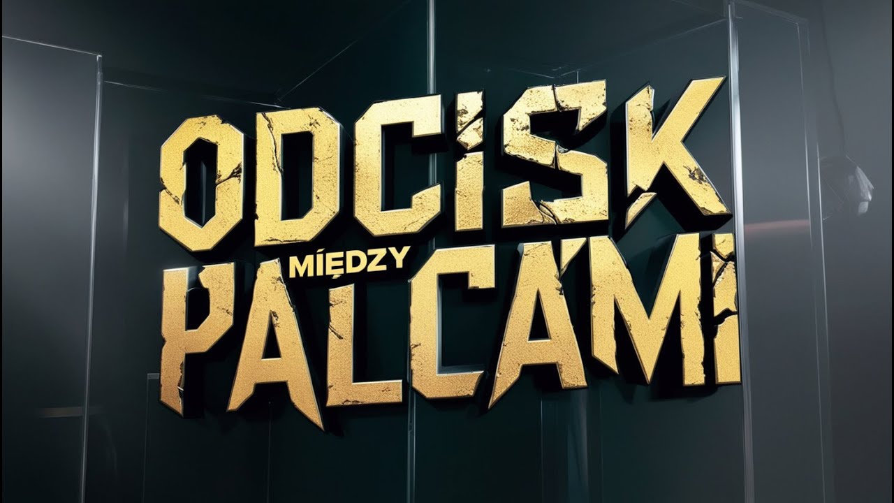 Odciski pomiędzy palcami na stopie.