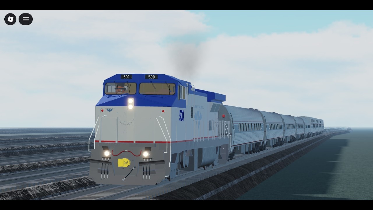 Amtrak P97 North of Moncrief