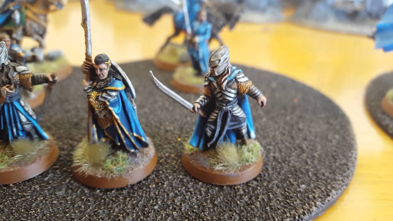 Rivendell army showcase and review!!!