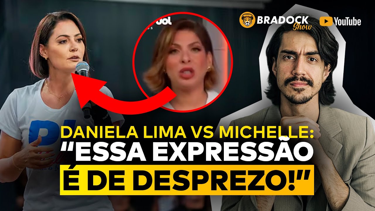 DANIELA LIMA fala sobre MICHELLE BOLSONARO e Metaforando ANALISA | BRADOCK METAFORANDO