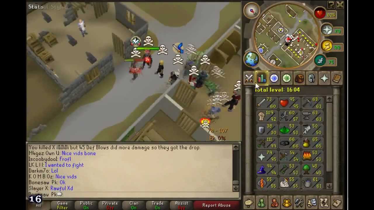 Vid 16 - Bonesaw bamf Anarchy 30 Defence Turmoil Hybrid Vesta's Long Runescape Hybridding