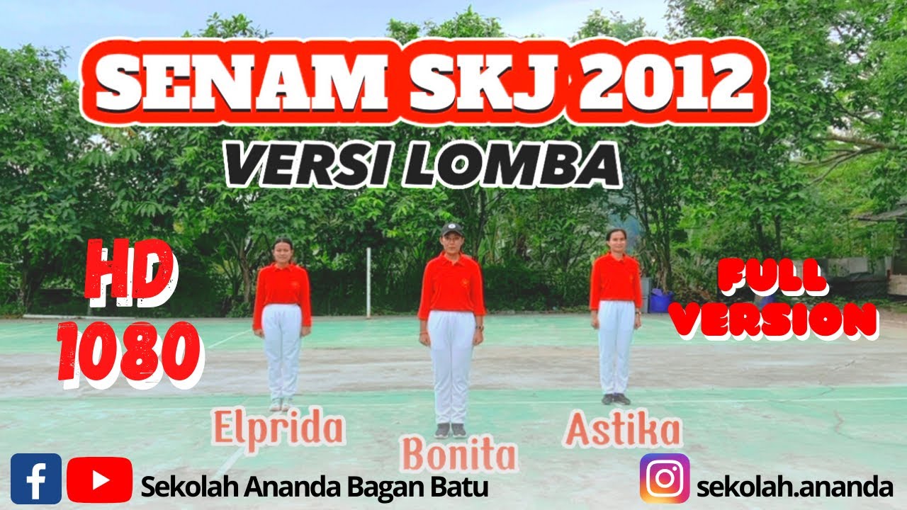 Senam SKJ 2012 Versi Lomba | SKJ 2012 | Guru Sekolah Ananda #skj2012 #lombasenam