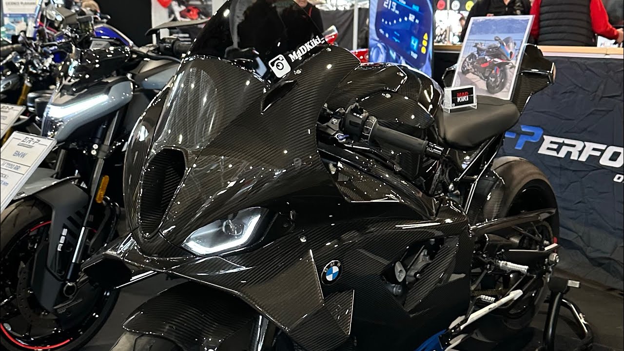 COUP DE FUSIL À 50000€ AU SALON DU DEUX ROUES À LYON ! BMW M1000RR CRAZY 
