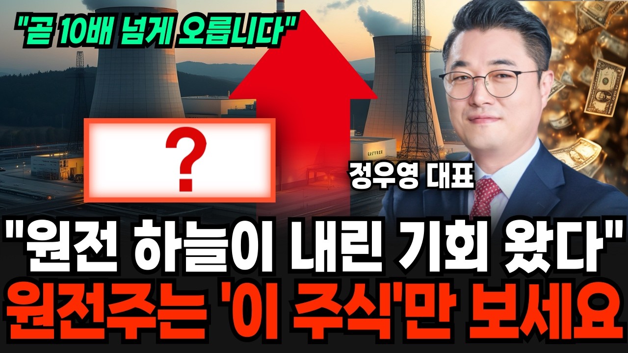 두산과 딱 '이 주식'만 사세요 원전 하늘이 주신 기회 왔다 (정우영 / 증시임당)
