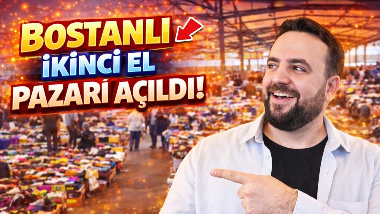 BOSTANLI 2.EL PAZARI AÇILDI #214