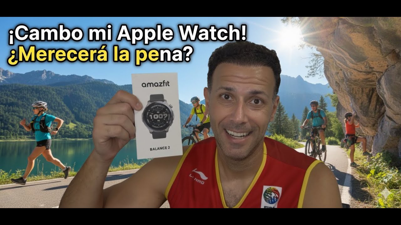 Probé Amazfit después de años con Apple Watch ¡Mira lo que pasó!