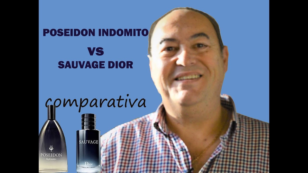 Comparativa de perfumes  Poseidon Indomito VS Sauvage Dior