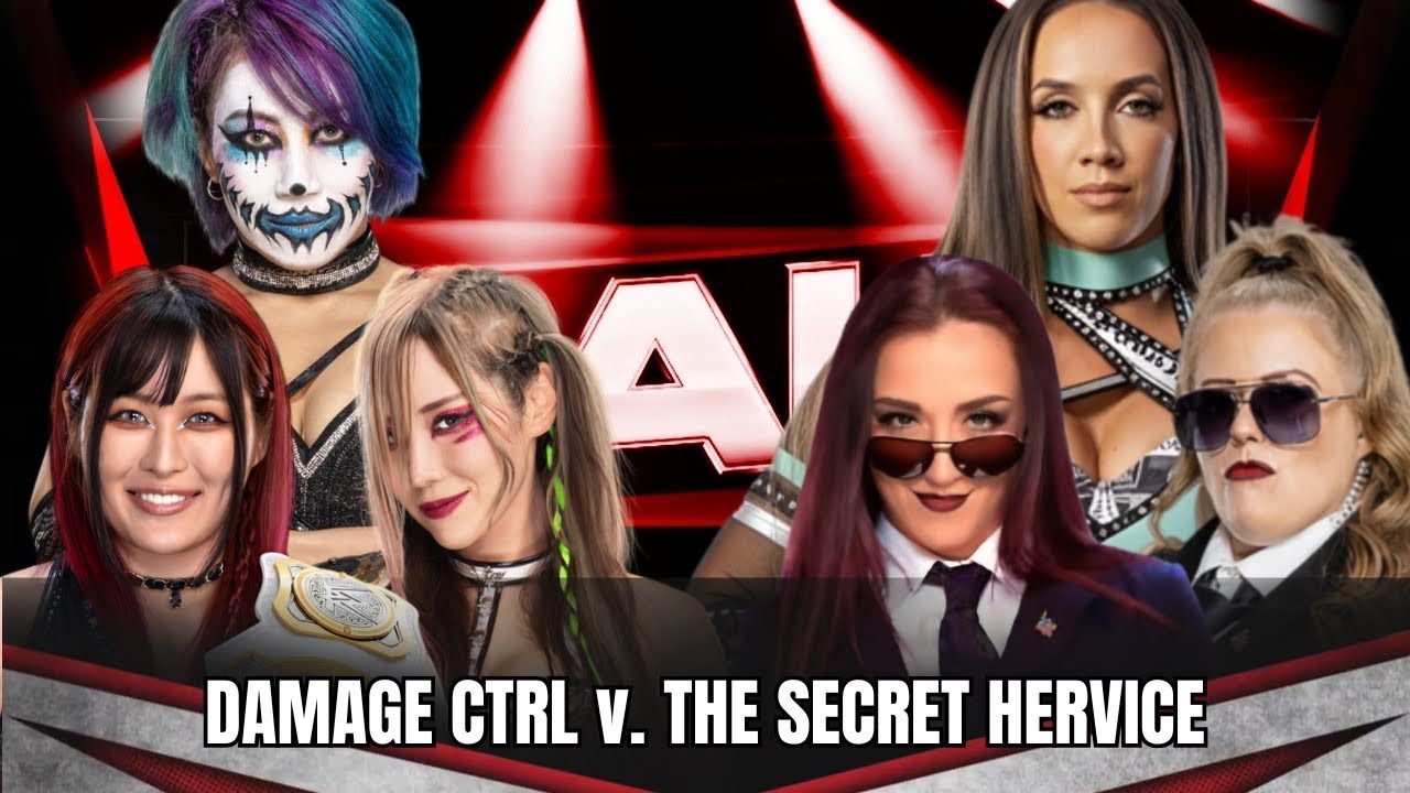 Damage CTRL v. The Secret Hervice | RAW
