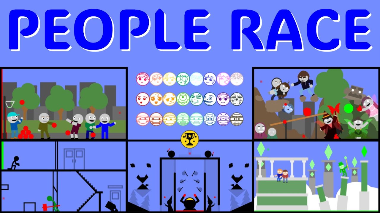 24 Marble Race Team EP.31: People Race