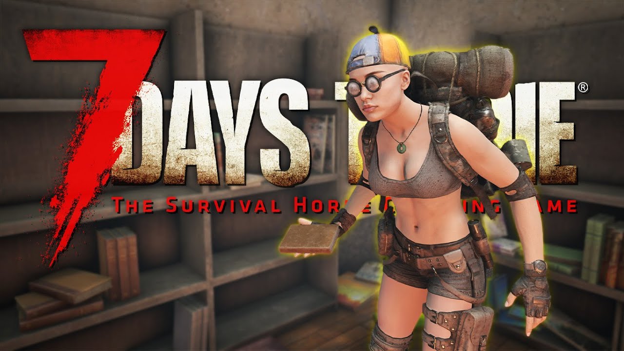 【7DTD V2.0】本大量で完全にぶっ壊れスキルの”知能マスタリー2”が必須レベルで笑うwww「7 Days to Die Ver2.0」実況プレイ #18