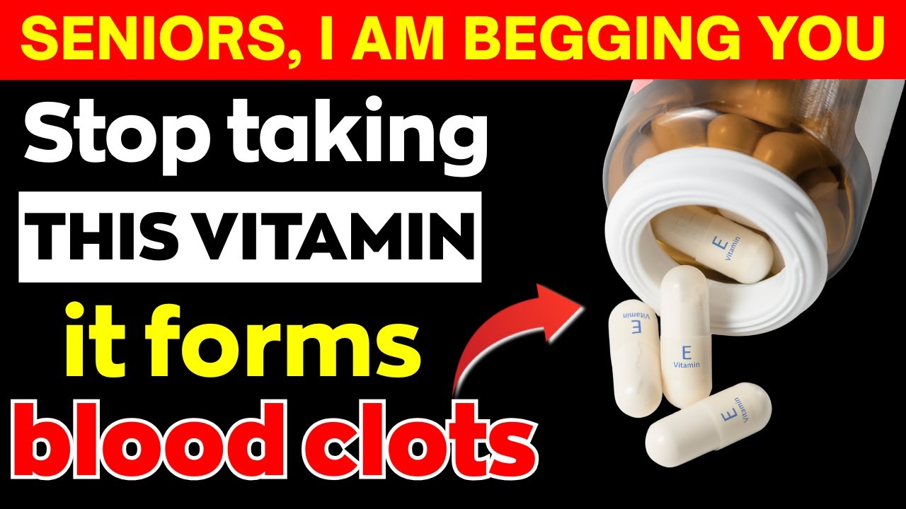 Over 60? THESE Vitamins Rise Stroke Risk Overnight ( Doctor Explains! ) | Senior Health