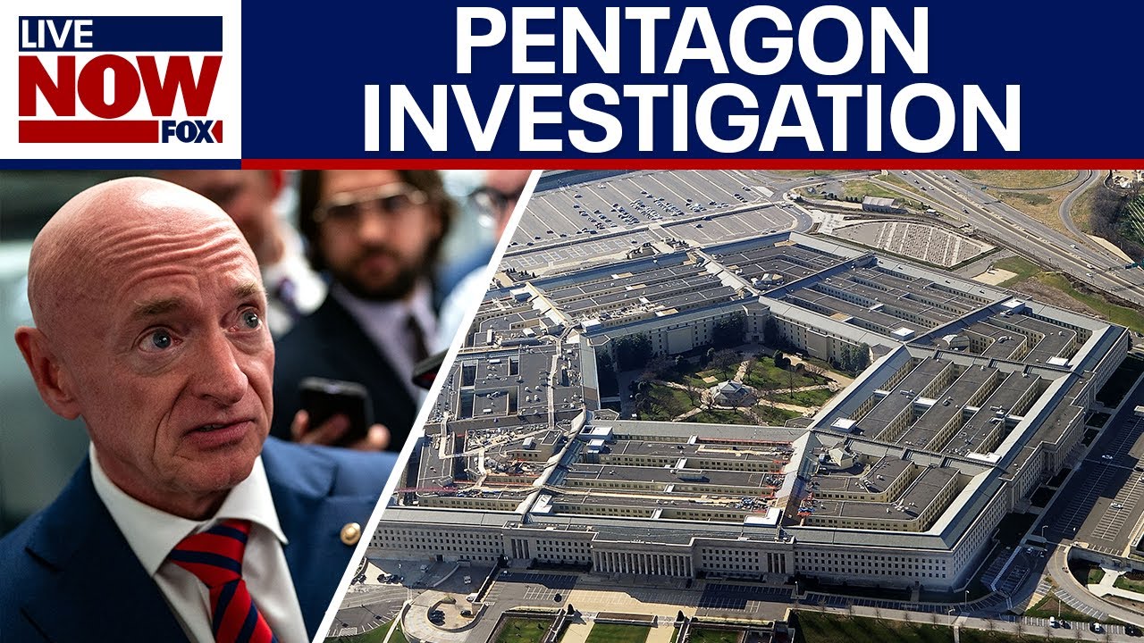 Pentagon probes Sen. Mark Kelly after 'illegal orders' video