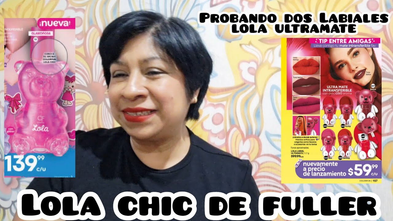 NUEVA LOLA CHIC Y LABIALES DE OSITO ULTRAMATE TONO LIKE Y LUCKY 