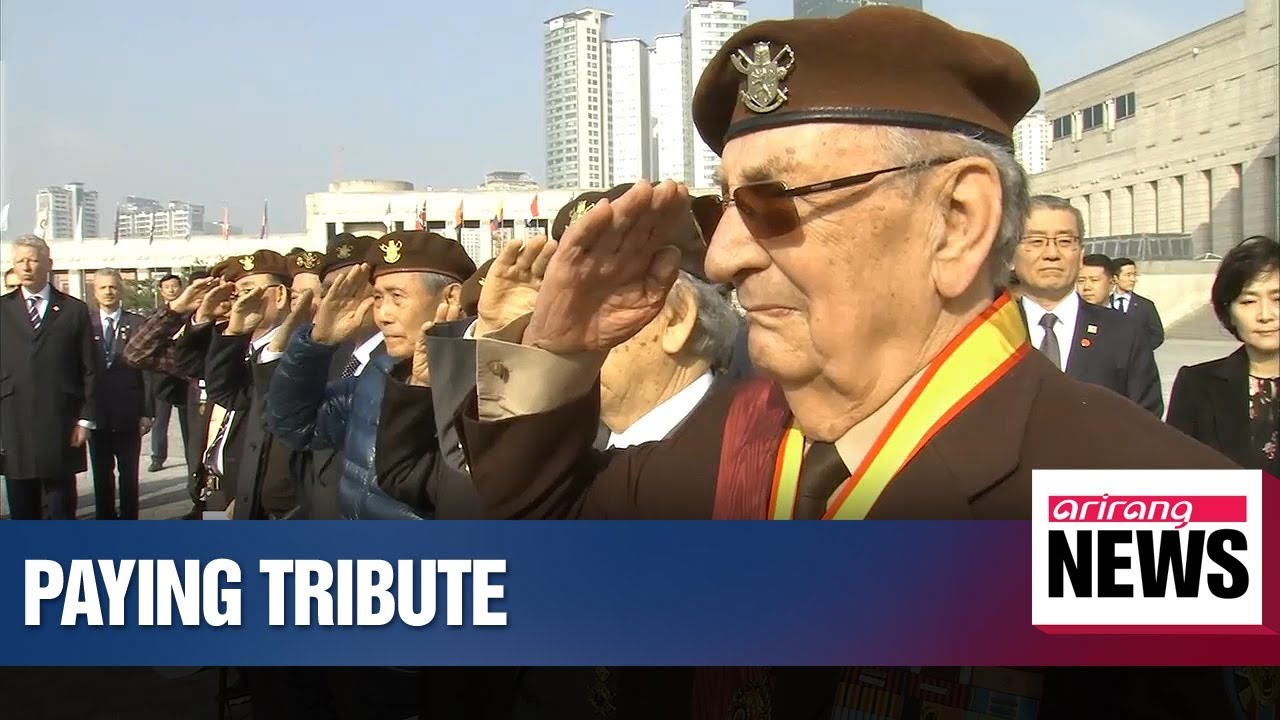 Memorial service held in Seoul for Belgian soldiers who fought in Korean War