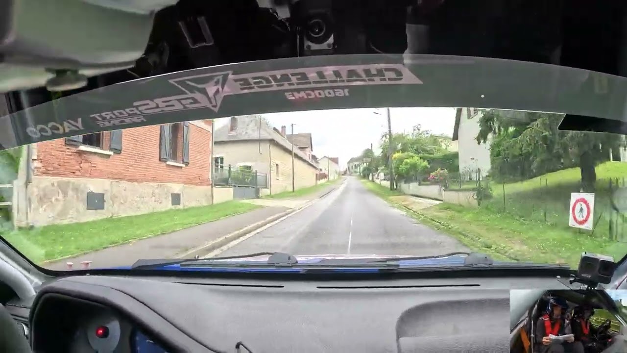RALLYE DES VALLEES AXONAISES 2024 - ES4 LES VALLONS DU MENIL - COLSON / THIERY